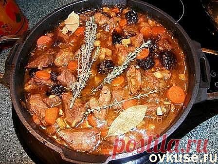 Говядина с овощами и черносливом - Простые рецепты Овкусе.ру