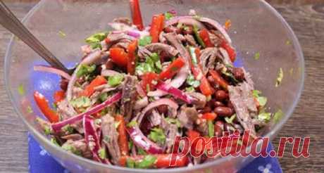 Оригинальный и вкусный салат «Тбилиси» — Сад Заготовка