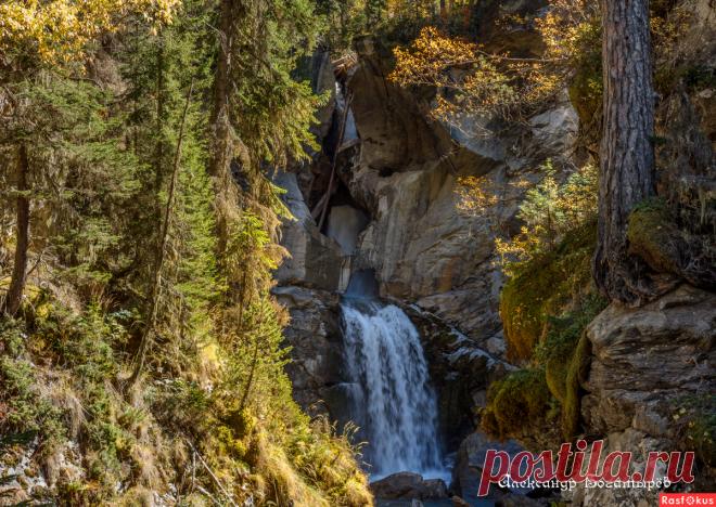 Фото: водопад Чёртова мельница. Пейзажный фотограф Александр Богатырев. Пейзаж - Фотосайт Расфокус.ру
