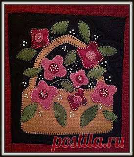Basket of Flowers...<3 | So (Sew) Handmade