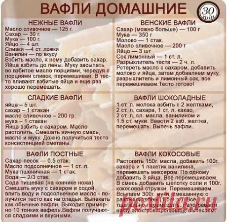 Вафли домашние | OK.RU