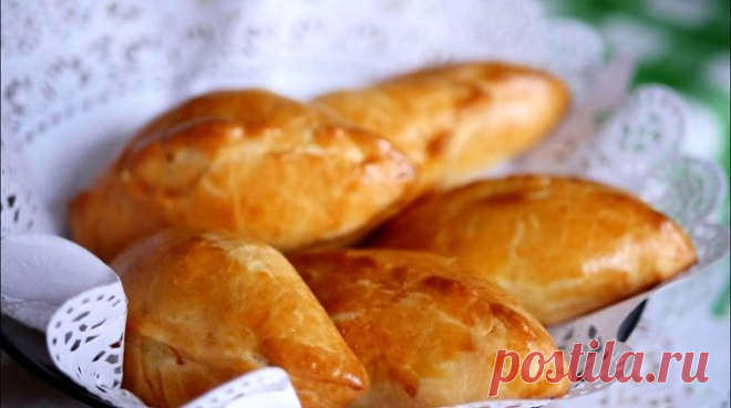 Очень вкусные пирожки на кефире. Самое быстрое тесто - Люблю готовить