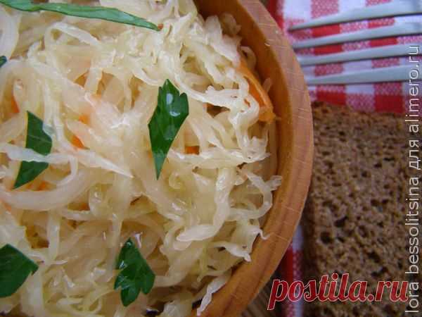 Мой любимый способ засолки капусты