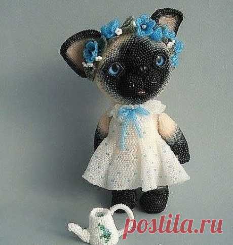 Авторские игрушки из бисера