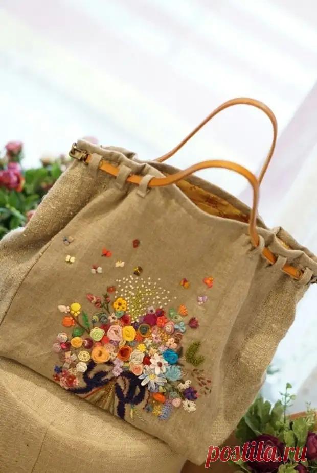 Сумки с вышивкой - Сам себе мастер - 4 июля - Медиаплатформа МирТесен