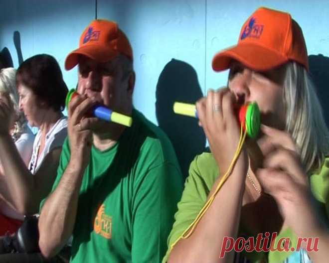 Настоящие болельщики.