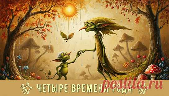 Гога, гоблин с длинными ушами и зелёным лицом, стоял под снегом в зимнем лесу. Вихрь кружил вокруг него, поднимая в воздух увядшие листья. Гога держал в руке огромный бежевый лист, который парил в воздухе, словно волшебный коврик. Снег шёл прямо, словно стрелы, пробивая туманную завесу. Гога улыбался, наслаждаясь моментом...