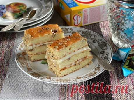 Торт из детской смеси со сметанным кремом — рецепт с фото Рецепт простого вкусного торта из детской молочной смеси со сметаной (и в коржах, и в креме).