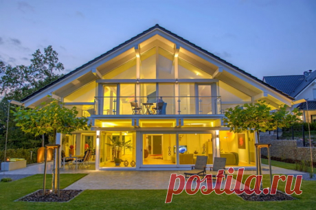 Как выглядит дом фахверк? Подборка реализованных объектов.