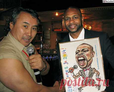 Галерея - Категория: Кайрат Кэй-Кэй - Файл: Подарок Рой Джонсу от Кайрата Кэй-Кэй