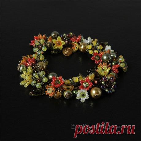 Цветочные украшения из бисера от Марии (BeadCatcher) Ландыши и колокольчики