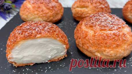Вкусные рецепты | Когда муж приходит с работы голодный , то всегда просит приготовить его любимое пирожное. Большой сытный пончик.