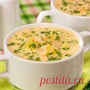 СЫРНЫЙ СУП С РИСОМ