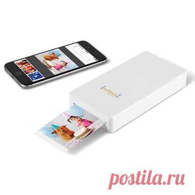 Портативный фотопринтер Смартфон - Hammacher Шлеммер