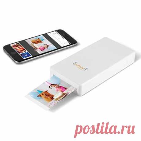 Портативный фотопринтер Смартфон - Hammacher Шлеммер