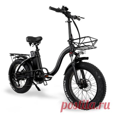Cmacewheel y20 48v 15ah 750w 20in folding electric bike 3 modes 45km/h max speed 60-100km range disc brake e bike Sale - Banggood.com