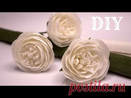 КРАСИВАЯ роза из бумаги / DIY Crepe Paper Rose - YouTube

Сегодня простой мастер класс по созданию красивой белой розы из гофрированной бумаги.