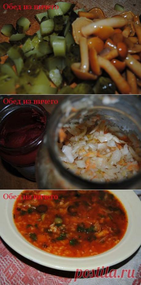 Постный рассольник, пошаговый рецепт | Обед из ничего