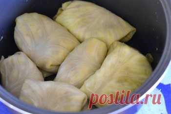 Голубцы с перловкой и горохом в мультиварке / Меню недели