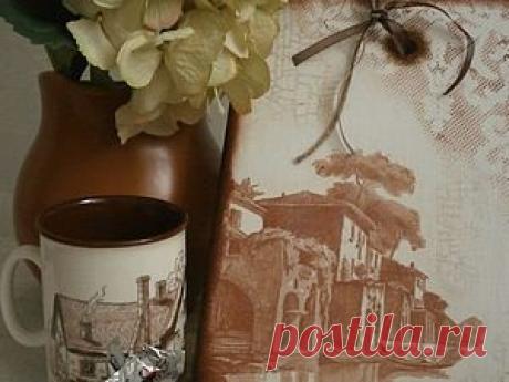 &quot;Венецианское кружево&quot; декорируем разделочную доску