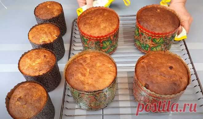 Александрийское тесто для пасхальных куличей