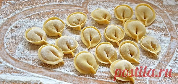 Супер тесто на пельмени и вареники