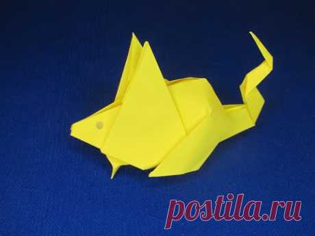 Как Сделать Бумажную Мышку. Пикачу Покемон.Мышка из бумаги. How to make Paper Mouse. Pikachu Pokemon