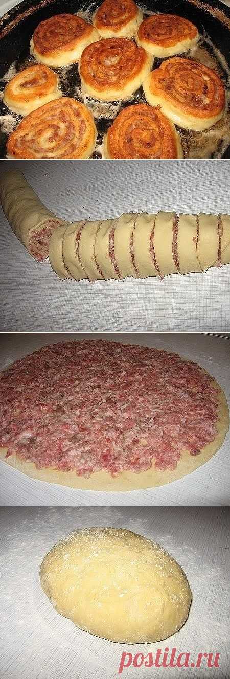 ШАНЕЖКИ С МЯСОМ!