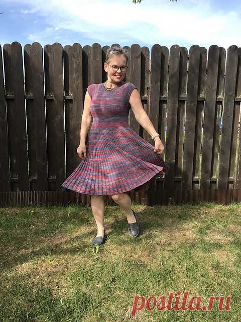 Вязаное платье Simply Ribby Rib - Вяжи.ру