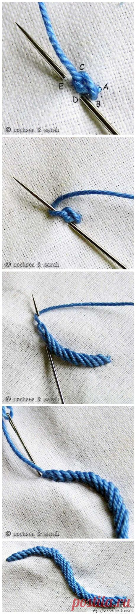 Rope Stitch | Embroidery
