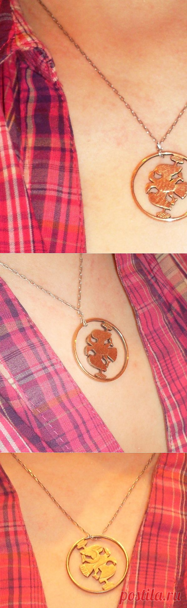 Кулон из монетки / Креатив / Модный сайт о стильной переделке одежды и интерьера