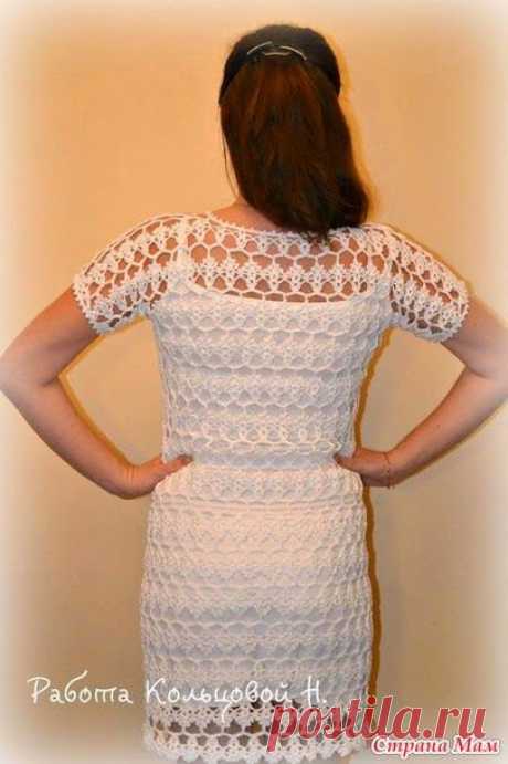 Irish crochet &amp;: Кружевное платье