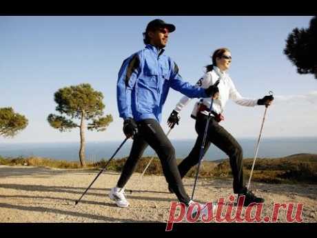 Скандинавская ходьба для начинающих в любом возрасте. Nordic walking.