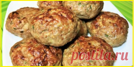 Куриные Котлеты Диетические в духовке без яиц, хлеба и картофеля | Кулинарушка - Вкусные Рецепты