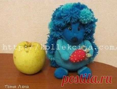 Ежик из носка | Своими руками &amp;#8212; интернет журнал