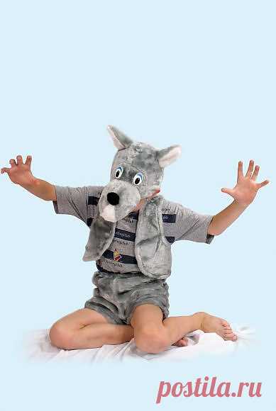 Короткий и веселый стишок-визитка поможет вашему малышу ярко и артистично представить свой карнавальный костюм Волка или Волчонка на утреннике в детском саду, на новогодней елке или дома на семейном празднике.