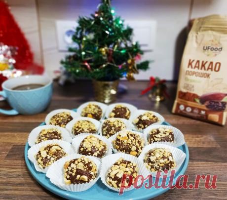 Шоколадные конфеты на сгущёнке - рецепт автора Lucia