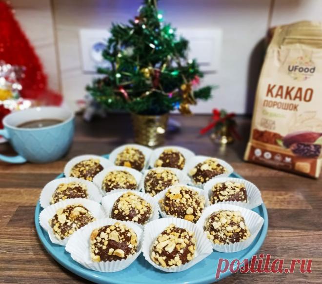 Шоколадные конфеты на сгущёнке - рецепт автора Lucia