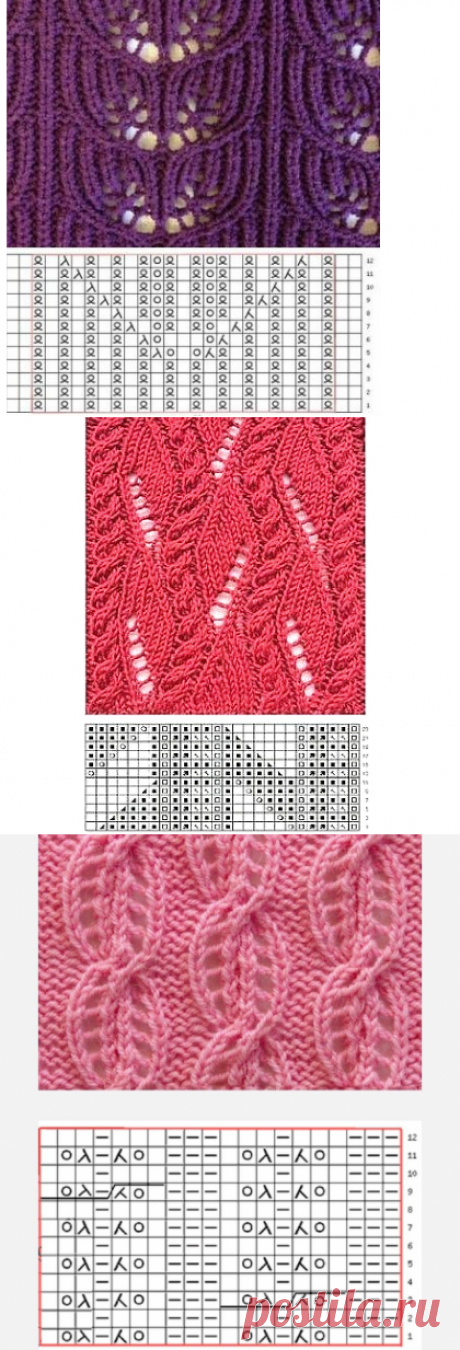 Узоры спицами для стильного образа | Дневник Петельки | Яндекс Дзен