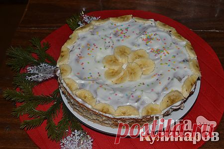 Пирог Банановое чудо в мультиварке — рецепт пошаговый от Лиги Кулинаров