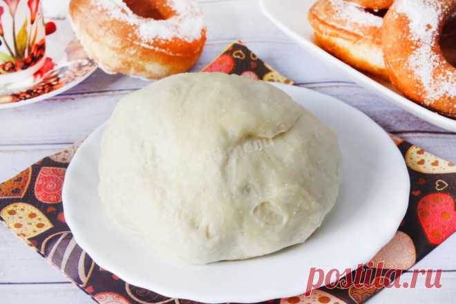 Тесто для пышек на дрожжах рецепт с фото пошагово - 1000.menu
