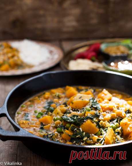 Chickpea and Butternut Squash Curry - Vikalinka