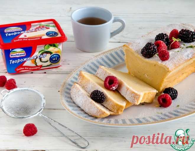 Сырный фунтовый кекс – кулинарный рецепт
