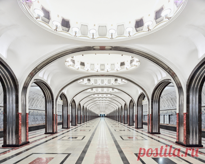 Чем поразили иностранцев фотографии пустых станций метро Москвы и Санкт-Петербурга, сделанные канадским фотографом | TOUR2GO | Яндекс Дзен