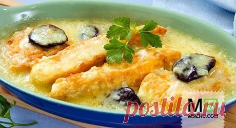 Треска с черносливом - кулинарный рецепт. Миллион Меню