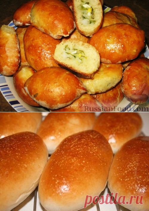 Тесто для пирожки в духовке рецепт из