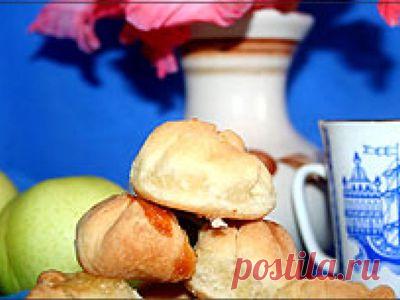 Яблочные пышки. Домашняя выпечка | Рецепты моей мамы