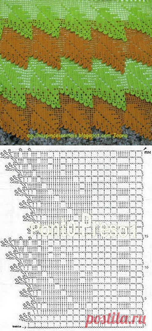 Вяжем крючком.Узоры в коллекцию!