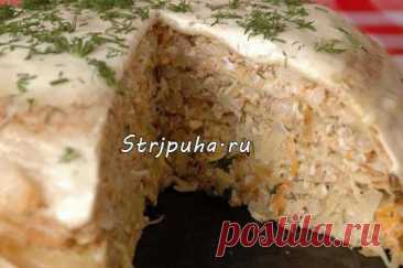 Блинный торт — Домашняя кулинария