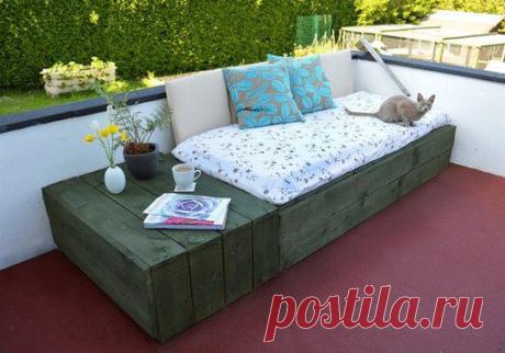 кушетка для патио